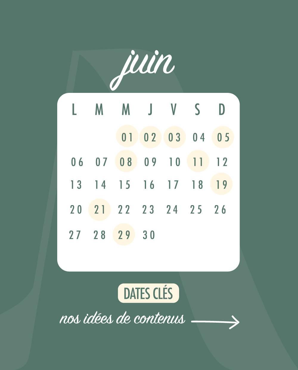 Comme chaque mois, l’Atelier Dotcom vous présente le calendrier marketing du mois pour les secteurs de l’hôtellerie et de la restauration. 

Découvrez les dates clés à ne pas manquer pour réaliser une communication qui boostera vos réseaux sociaux. 

Notre équipe se tient à votre disposition pour vous accompagner dans la communication digitale de votre établissement.

Suivez leurs différentes pages afin de ne manquer aucune nouvelle !
Instagram, LinkedIn, Woopen: @atelierdotcom 1