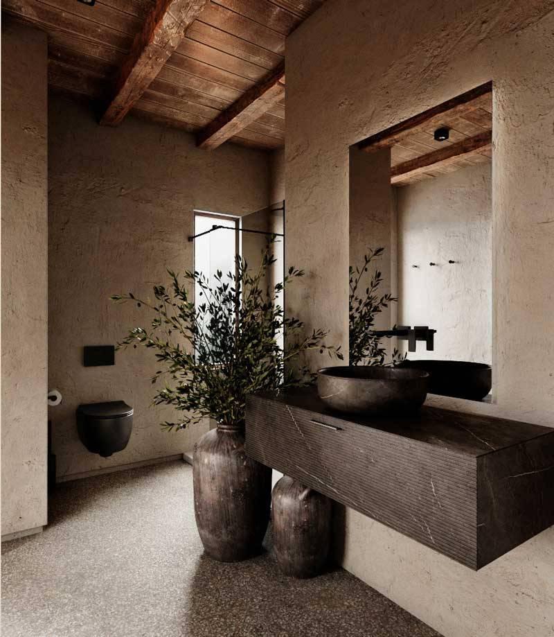 Esthétique et chaleureux, le tadelakt est originaire du Maroc. 

Cet enduit adopte plusieurs couleurs et possède des qualités imperméables.

Le tadelakt s'utilise en extérieur, dans nos pièces de vie ou même en salle de bain, afin d'apporter une touche de douceur et de dépaysement à votre intérieur.

https://bit.ly/3vySd0X 3